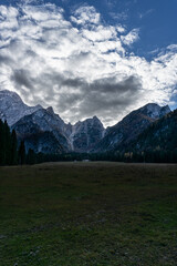 Obraz premium Lago superiore di Fusine