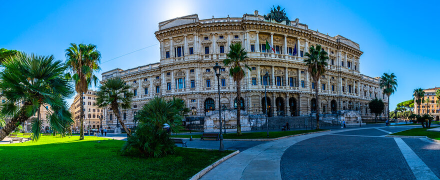 Roma, il Palazzaccio, oggi sede della Suprema Corte di Cassazione