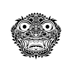 Chinese folklore dragon coloring book. Vector illustration on the theme of myths and legends.