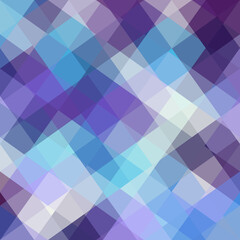 Fototapeta premium Geometric abstract pattern in low poly style.