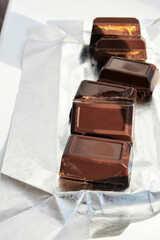 chocolate with caramel filling