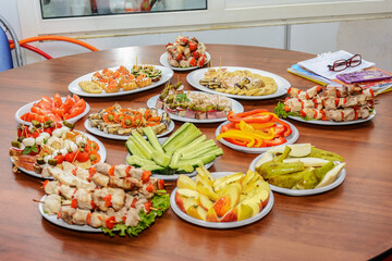 Food photo of tasty and healthy food