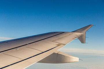 Fototapeta premium Airplane wing