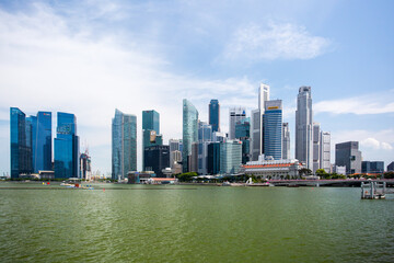 Fototapeta na wymiar Marina Bay Sands in Singapore