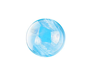 soup bubble isolated on white background