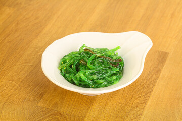 Japanese traditional seaweed salad Chukka