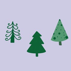 tree and trees from the forest