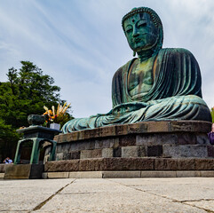 Ancient Kamakura Buddha in Japan