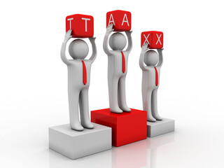 3d rendering Stock market online business concept. business Graph successful business team
