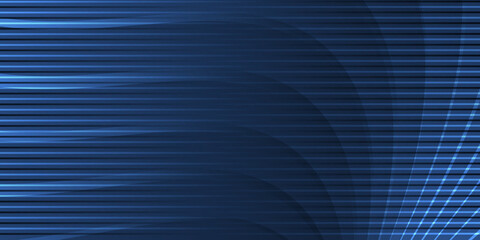 Abstract blue background with lines