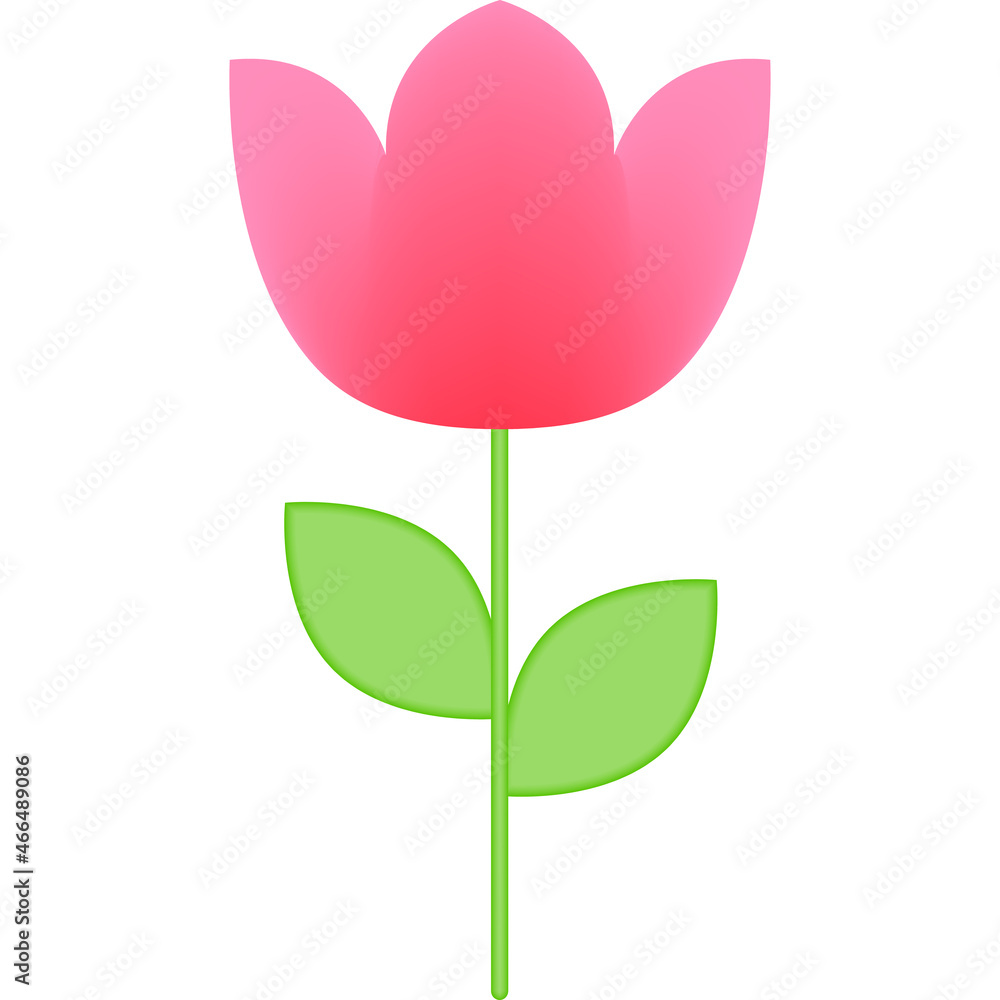 Aufkleber flower plant color icon. simple color vector elements of religious holiday for ui and ux, website or