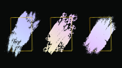 Grunge brush black backgrounds