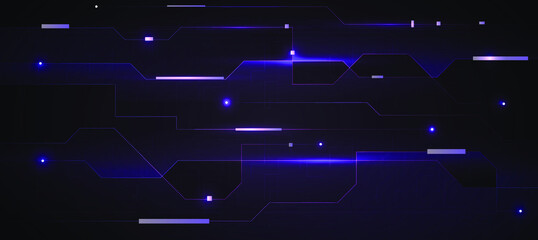 technology background and light background and purple digital background ,main board  
