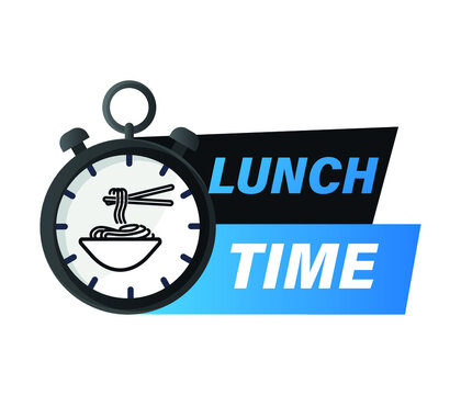 lunch time. lunch time logo.
