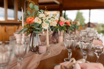 wedding table decoration