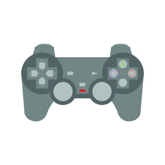 Flat Game Joycon Controller Vector Design Illustration