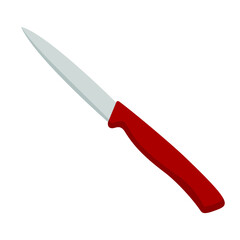 Flat Knife Blade Kitchen Vector Design Illustration