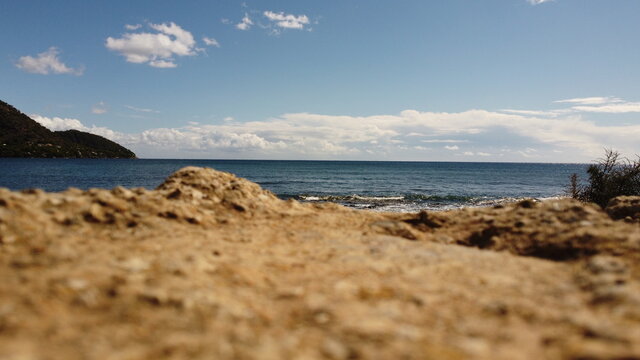 Peaceful mediterranean sea at Son Servera