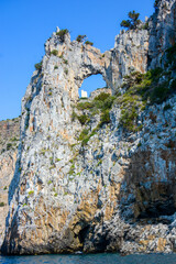Fototapeta na wymiar italian coasts background