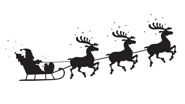 Santa's sleigh celebration