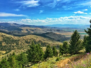 Fototapeta premium landscape with mountains