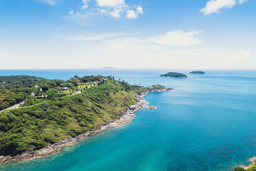 Obraz premium The most important travel summer famous landmark in Phuket,Thailand.