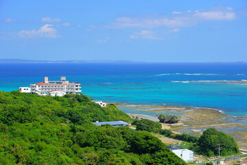 Fototapeta na wymiar 【沖縄県】知念岬 / 【Okinawa】Cape Chinen