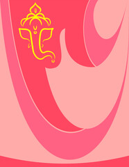 Wedding Invitation Card Ganesha