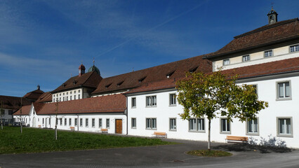 Innenhof Kloster Einsiedeln