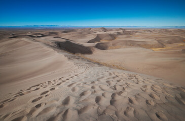 Desert Landscape at the Great Sand Dunes National Park in Colorado