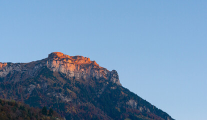 mountain landscape with sky