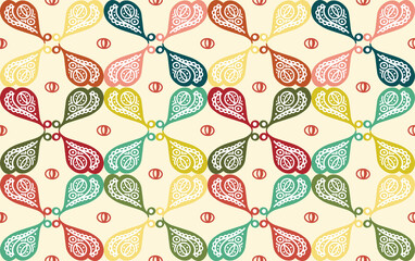 Floral seamless pattern. Vector design for paper, cover, fabric, interior decor and other users.