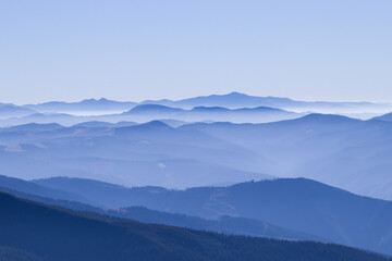autumn in the Carpathian mountains