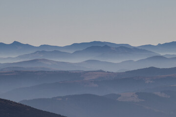 autumn in the Carpathian mountains