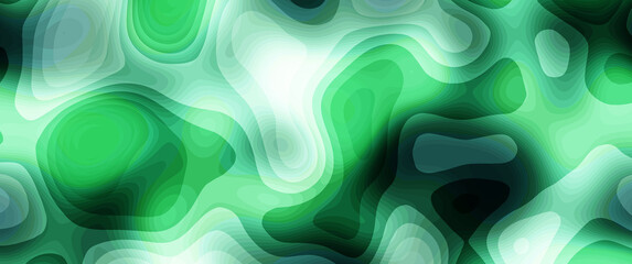 abstract geometric background with wave lines