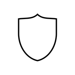Protection icon. Universal interface element. Shield sign and symbol