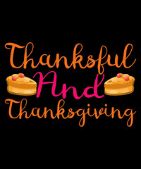 Thanksgiving t-shirt design 