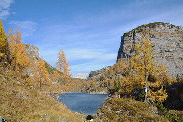 Idyllischer Bergsee bei Grundlsee