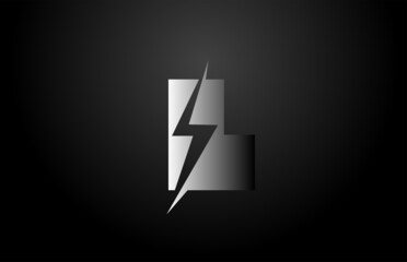 Fototapeta premium L alphabet letter logo icon. Creative design for company and business