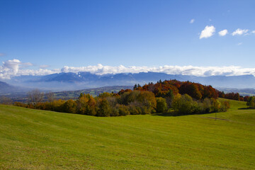 Automne sur le Mont Salève, Haute-Savoie