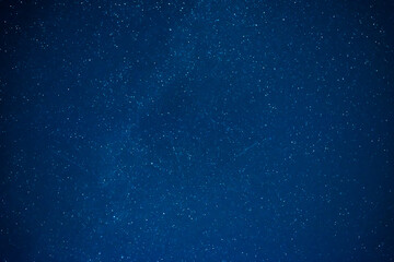 Fototapeta na wymiar Dark night sky with many stars. Milky way night sky background
