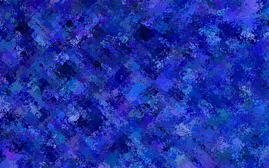 Holographic texture blue background. Hologram cloth effect.
