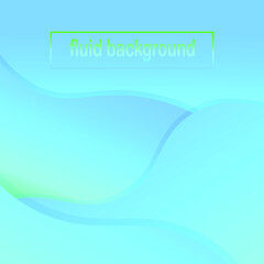 design fluid blue green color background