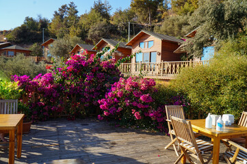 Beautiful architecture and nature of the south of Turkey.