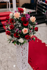 wedding decoration - entrance of the wedding procession