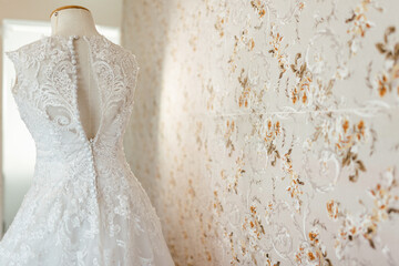 wedding dress - white dress for bride to wear during wedding ceremony