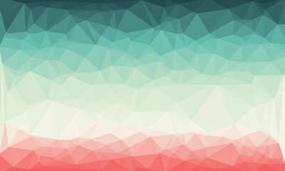 Fototapeta premium vibrant abstract colorful polygonal background