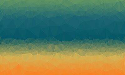 Fototapeta premium vibrant creative prismatic background with polygonal pattern