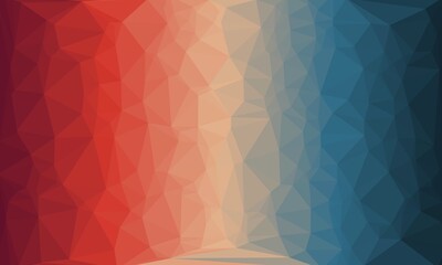 vibrant abstract geometric background with poly pattern