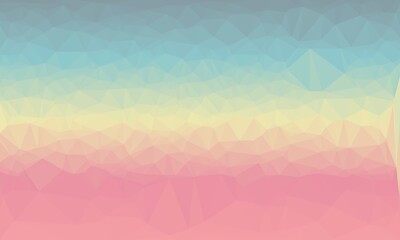 Fototapeta premium vibrant abstract colorful polygonal background